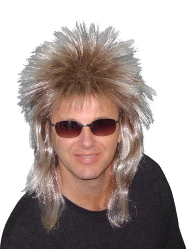Wig - Blonde 'Poita' 2Tone Spiky Mullet